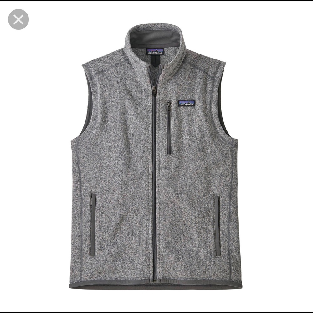 Men’s Patagonia Gray Better Sweater Vest - XL